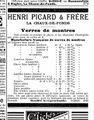 Anzeige Henri Picard & Frère, La Fèderation Horlogère 13. Aug. 1903.jpg
