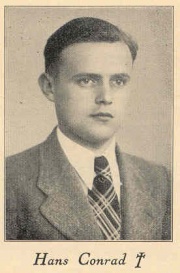 Conrad, Hans Auszug aus der Mitgliederliste der Saxonia von 1938