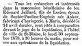 Extrait de la Feuille officielle, Feuille d'Avis de Neuchatel, 24. September 1878.jpg