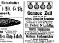 Anzeige R. Felsz Nachfolger, Naumburger Kreisblatt, Mittwoch 20 Dezember 1911.jpg