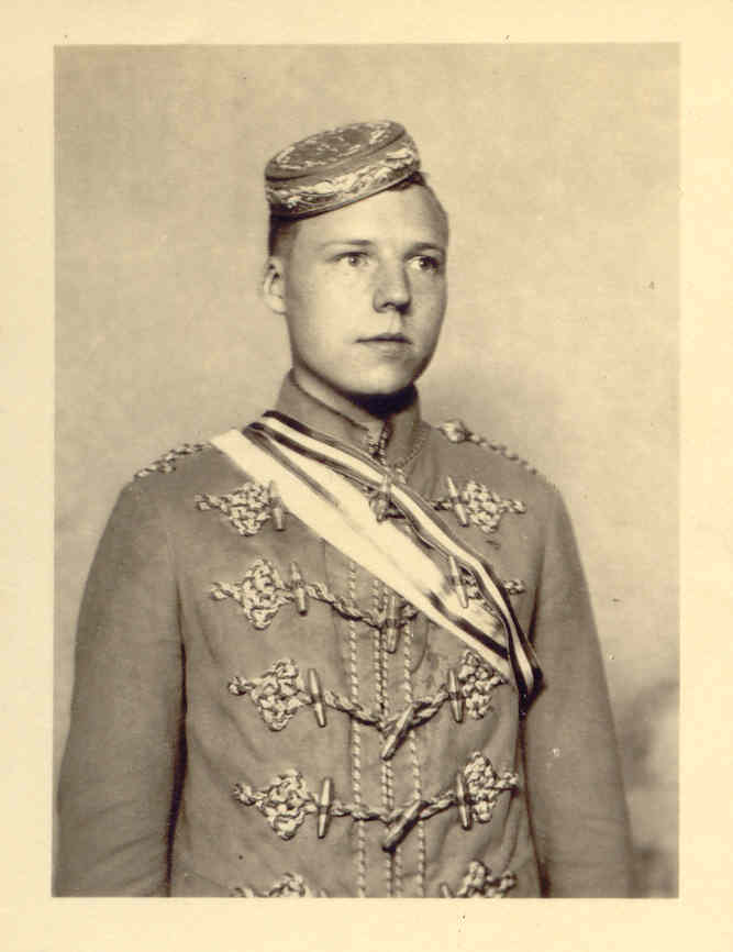 Bernard Andriessen aus die Niederlande, Mitglied der Saxonia (Schülervereinigung) 1936