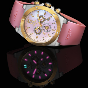 MB-MICROTEC H3 traser® Chronograph Lady Pink trigalight erstmals im Farbton Rosa
