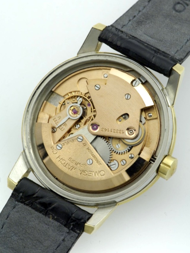 Datei:Omega Automatic, Werk Nr. 13331143, Geh. Nr. 14925 ...