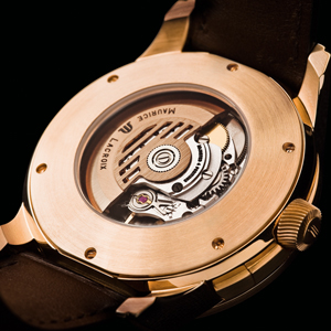 MAURICE LACROIX Pontos D centrique GMT pink gold en Watch Wiki