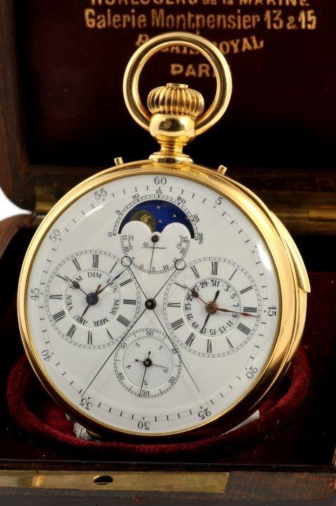 Taschenuhr Le Roy & Fils, Horlogers de la Marine um 1867
