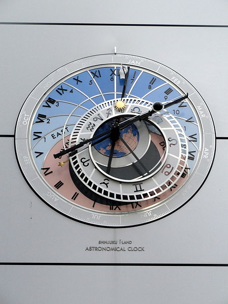 Shinjuku Island Astronomical Clock