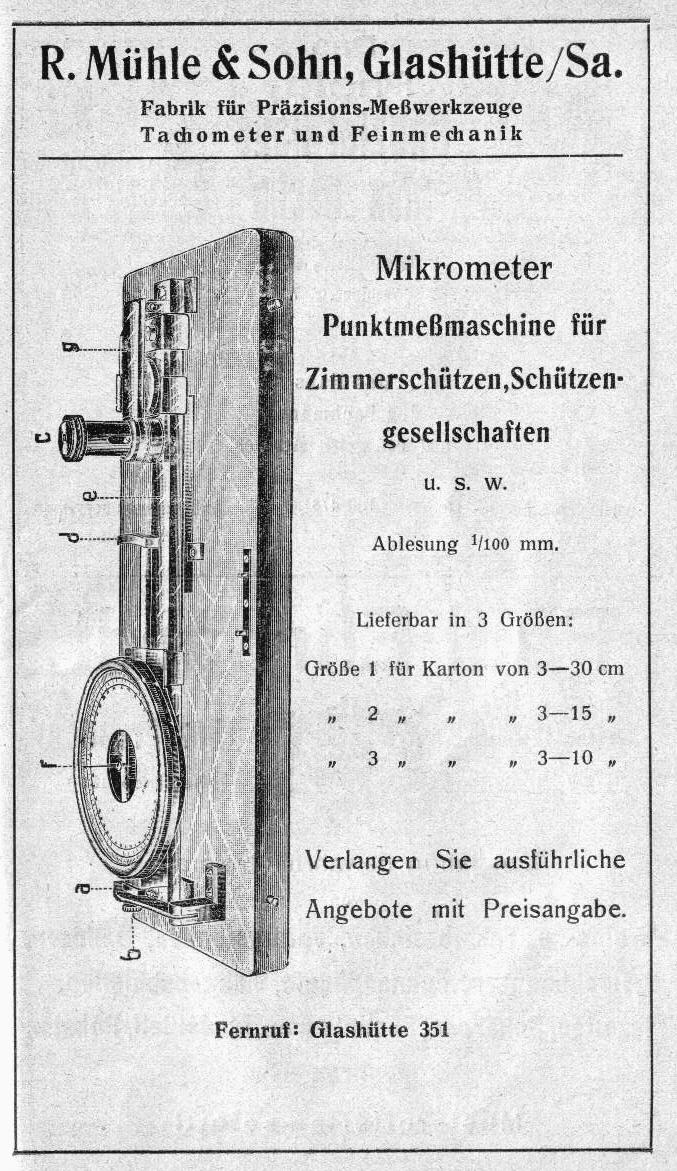 Robert Mühle & Sohn, Glashütte Sa Fabrik für Präzisions-Meßwerkzeuge Tachometer und Feinmechanik.jpg