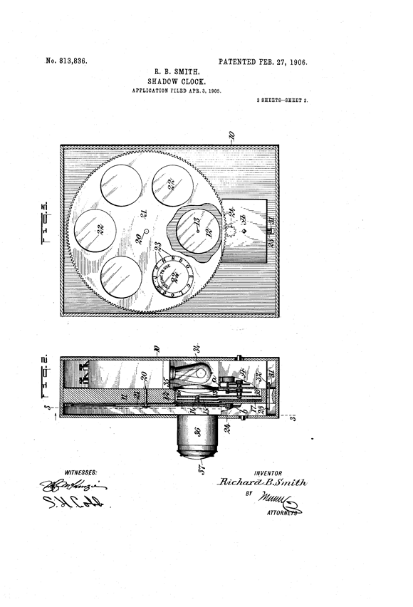 US Patent 813836-0 / 27. Februar 1906