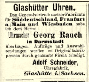 Datei:Anzeige Georg Rauch - Adolf Schneider. 1888.jpg
