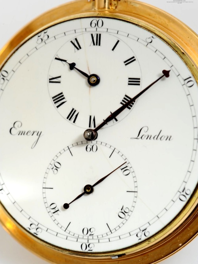 DateiJosiah Emery, Charing Cross, London, Werk Nr. 908, circa 1782 (3