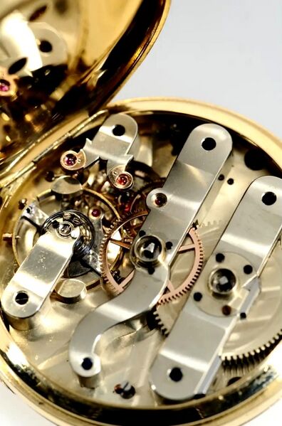 Datei:Girard-Perregaux, La Chaux de Fonds, Cronometro, Wippenchronometer Geh. Nr. 21102, circa 1865 (6).jpg
