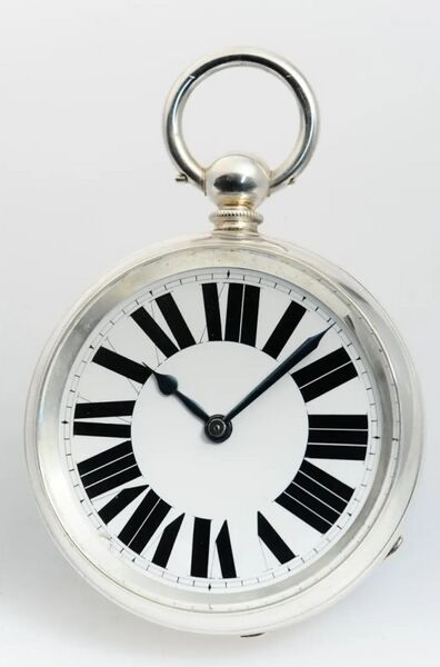 Datei:Percy Edwards & Co., 71 Piccadilly, London, Herrentaschenuhr mit 8-Tage-Werk Geh. Nr. 1678, circa 1880 (1).jpg