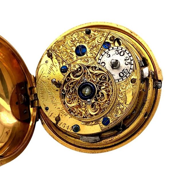 Datei:John Kentisch Jr. Goldene Spindeltaschenuhr No. 1345, ca. 1700 (2).jpg
