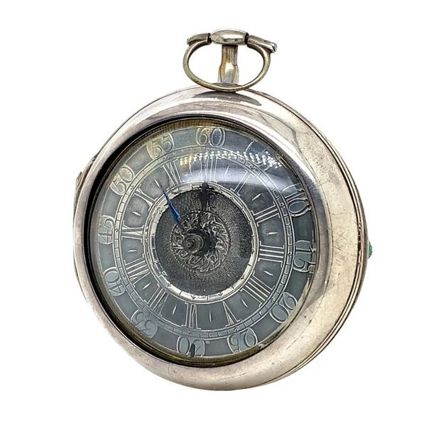 Datei:John Wainwright Wellinburough Spindeltaschenuhr Nr. 840 ca. 1730 (1).jpg