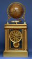 John Wanamaker - Charles Hour, Bronze-Vierglas-Pendule mit Erdglobus, ca. 1895 (1).jpg