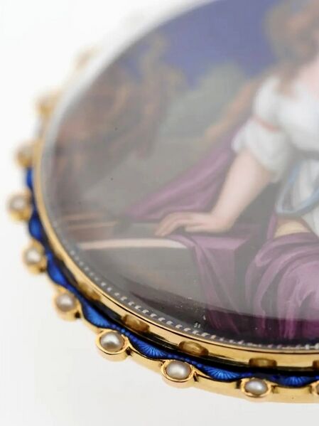 Datei:Clary à Genève, Directoire Goldemail Spindeltaschenuhr, circa 1790 (4).jpg