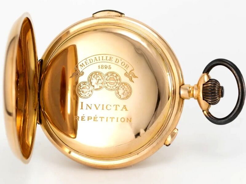 Datei:Invicta, Savonnette mit Minutenrepetition, Vollkalender, Mondphase und Chronograph ca. 1900 (4).jpg