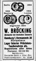 W. Bröcking Hamburg Anzeige im Adreßbuch 1933.jpg