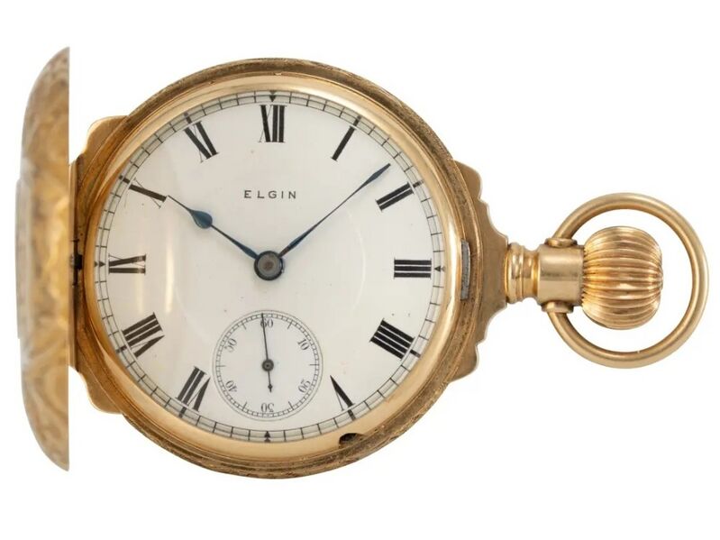 Datei:Elgin National Watch Co, Savonnette im Box Hinge- Prunkgehäuse à trois couleurs ca. 1890 (1).jpg