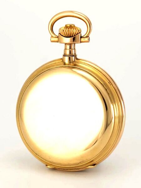 Datei:Uhrmacherschule Le Locle, Emile Wenger Ankerchonometer ca. 1900 (4).jpg