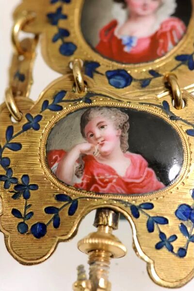 Datei:Faléony à Paris, Goldemail-Spindeltaschenuhr mit Viertelstundenrepetition, ca. 1770 (09).jpg