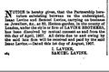 Lavine Brothers, The London Gazette, 6. Aug. 1907.jpg