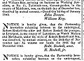 Robert Roskell Sr. & Robert Roskell Jr. The London Gazette 1842.jpg