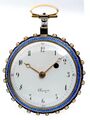 Clary à Genève, Directoire Goldemail Spindeltaschenuhr, circa 1790 (1).jpg