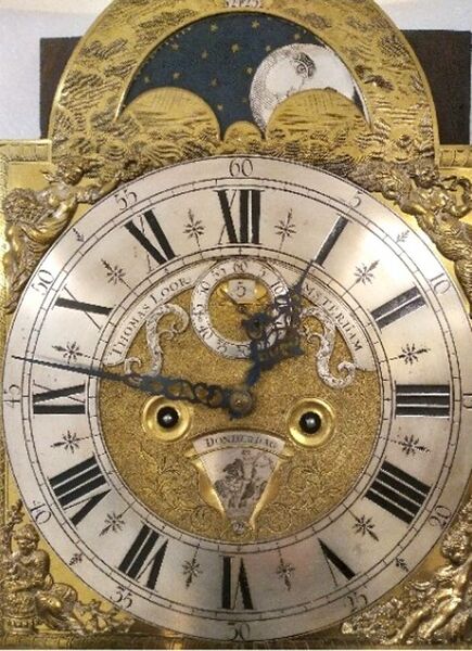 Datei:Amsteramer Bodenstanduhr Thomas Loor ca. 1735 (2).jpg