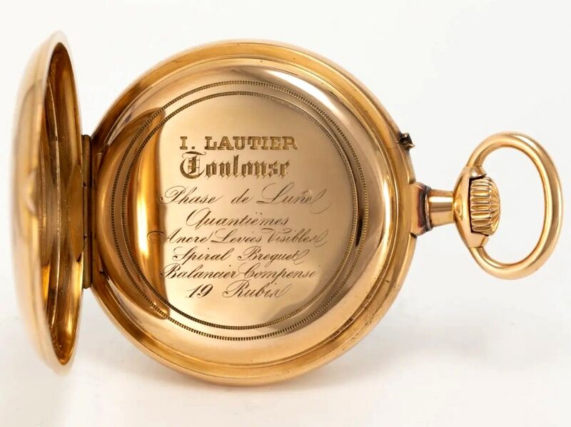 Datei:I. Lautier, Toulouser Taschenuhr - Ankerchronometer mit Vollkalender und Mondphase ca. 1890 (4).jpg