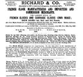 Horological Journal, Volume 29, Britisch Horlogical Institute, 1887 Anzeige Richard & Co.jpg