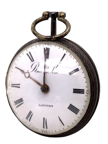 Datei:Rose & Son Londoner Spindeltaschenuhr ca. 1770 (1).jpg