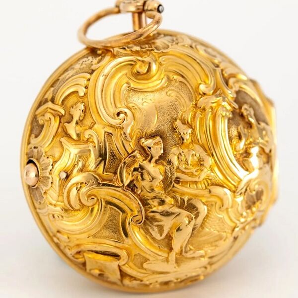 Datei:Charles Cabrier Doppelgehäuse-Spindeltaschenuhr mit Repoussé-Außengehäuse ca.1740 (04).jpg