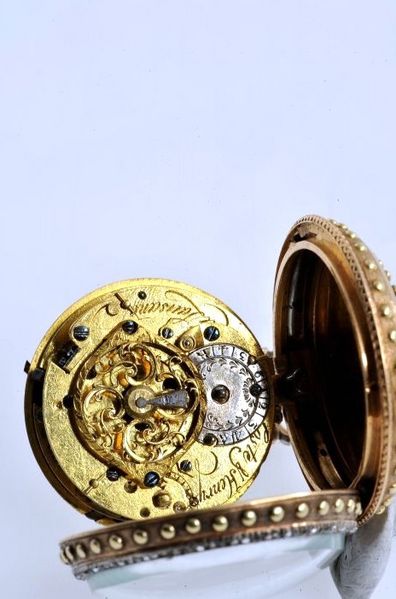 Datei:Coste & Henry Lausanne pocket watch movement.jpg