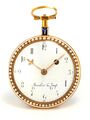 Chevalier & Comp. mit Halbperlen besetzte Goldemail-Spindeltaschenuhr ca. 1790 (1).jpg