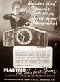 Mauthe Uhren Fabrik Schwenningen Annonce 1925 in Illustrierte Zeitung.jpg