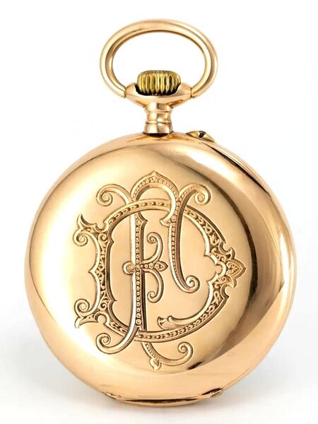 Datei:E. Senn Bale, System Glashütte Goldtaschenuhr ca. 1900 (2).jpg