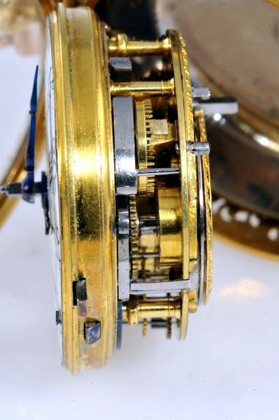 Datei:George Graham London Werk Nr 424 circa 1716 movement a.jpg