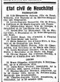 Etat civil de Neuchâtel, L'Express feuille d'avis de Neuchâtel, 23-8-1930.jpg