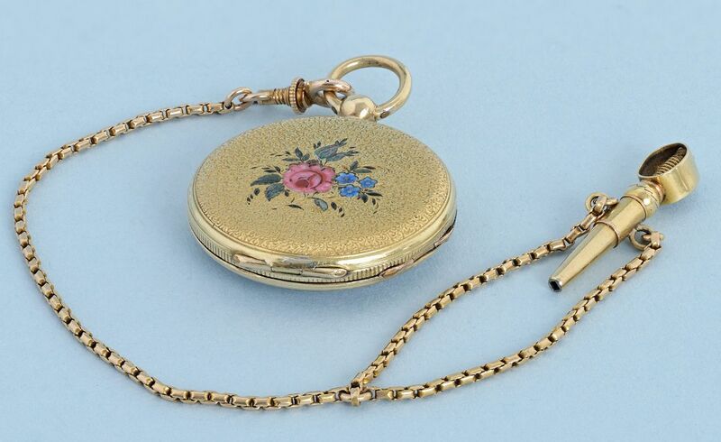 Datei:Moulinie & Co - Geneve Goldene Zylindertaschenuhr ca. 1850 (3).jpg