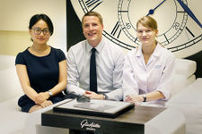 Das Boutique Team: Frau Tang, Herr Prinz und Frau Wiederspahn