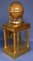 John Wanamaker - Charles Hour, Bronze-Vierglas-Pendule mit Erdglobus, ca. 1895 (3).jpg
