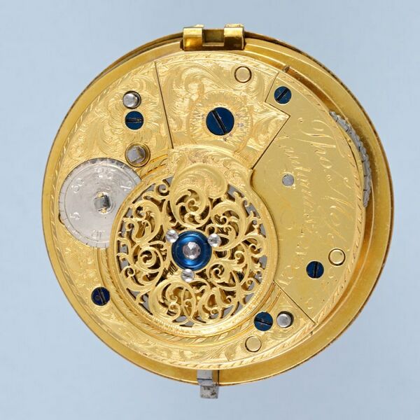 Datei:Thos Moss, Ludgate Street London, Goldene Taschenuhr ca. 1812 (6).jpg