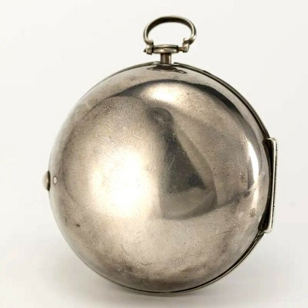 Datei:Benjamin Collyer, London, Silberne Spindeltaschenuhr, ca. 1700 (3).jpg