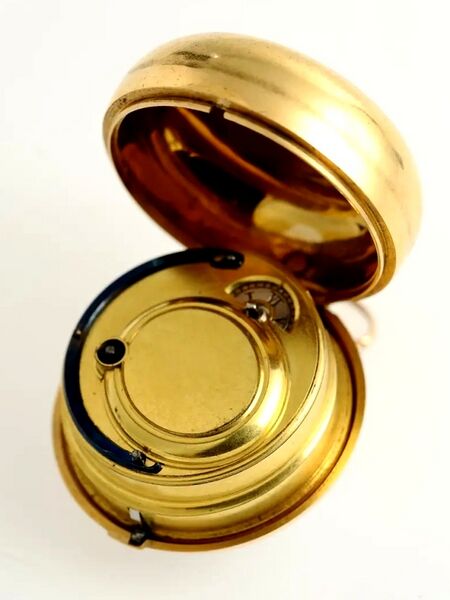 Datei:Arl. Dobson, London, Doppelgehäuse-Taschenuhr mit Zylinderhemmung, Werk Nr. 1810, circa 1767 (2).jpg