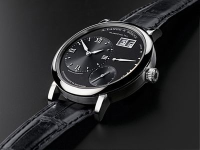 A. Lange S hne Elegance in black GRAND LANGE 1 Watch Wiki