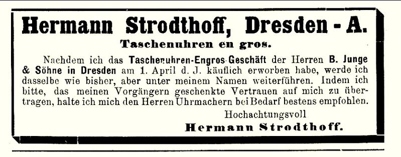Datei:Anzeige Hermann Strodthoff Dresden Deutsche Uhrmacher-Zeitung 1902.jpg