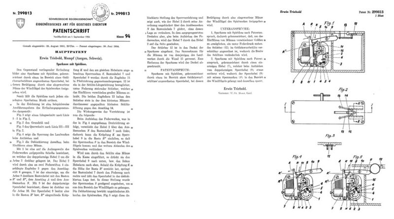 Datei:Exposé d'Invention Nr. 299813 Erwin Triebold Mumpf Sparkasse mit Musikspielwerk.jpg