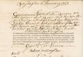 Heiratsankundingung Gerrit te Vooren 6. Januar 1757.jpg