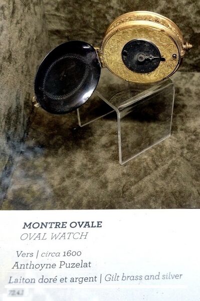 Datei:Anthoyne Puzelat Ovale Taschenuhr ca. 1600.jpg